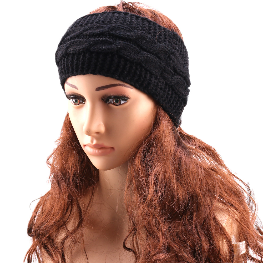 Fleece Ear Warmer Band - Haarbänder, Hanf-Stirnband, Damen, Fleece, flauschig, Winter,