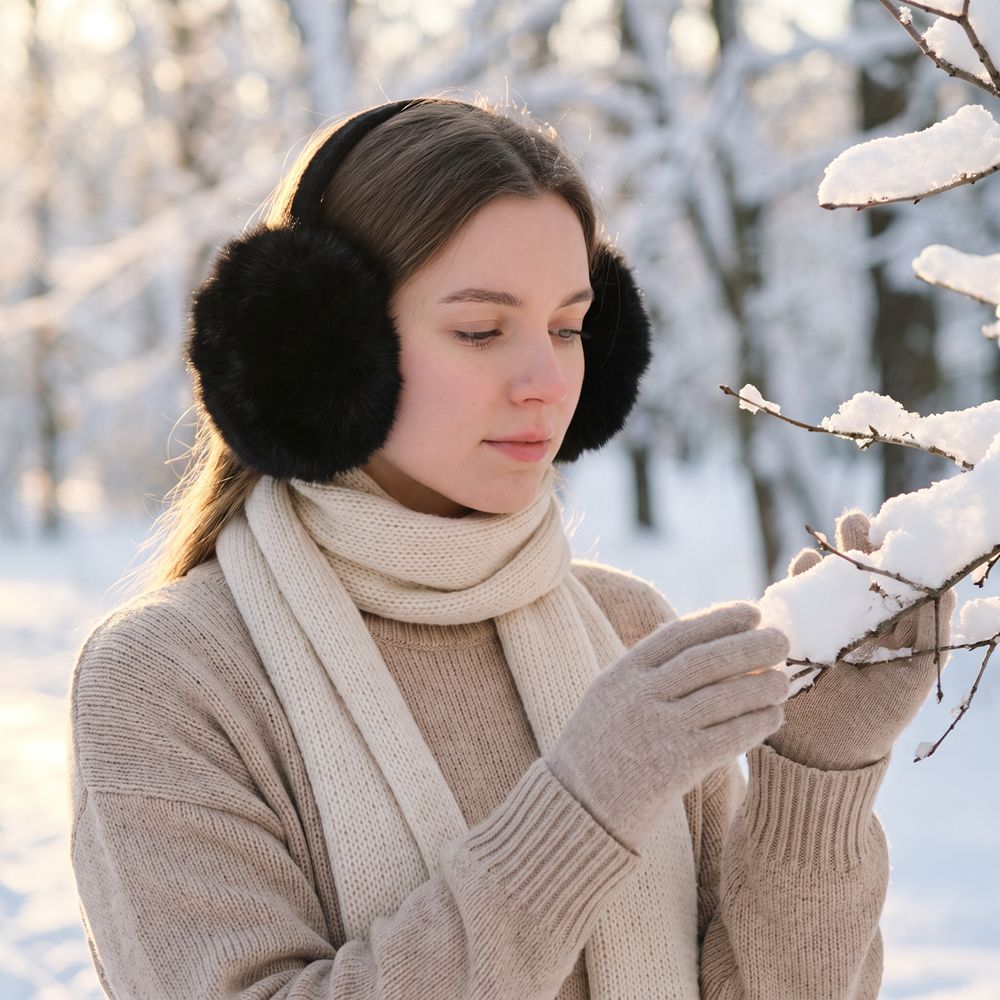 Weiche Ohrkappe aus Kunstfell, – Earmuffs Foldable Bewertung und Preis