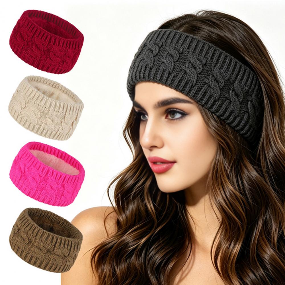 Elastisches gestricktes Haarba – Fleece Ear Warmer Band Bewertung und Preis