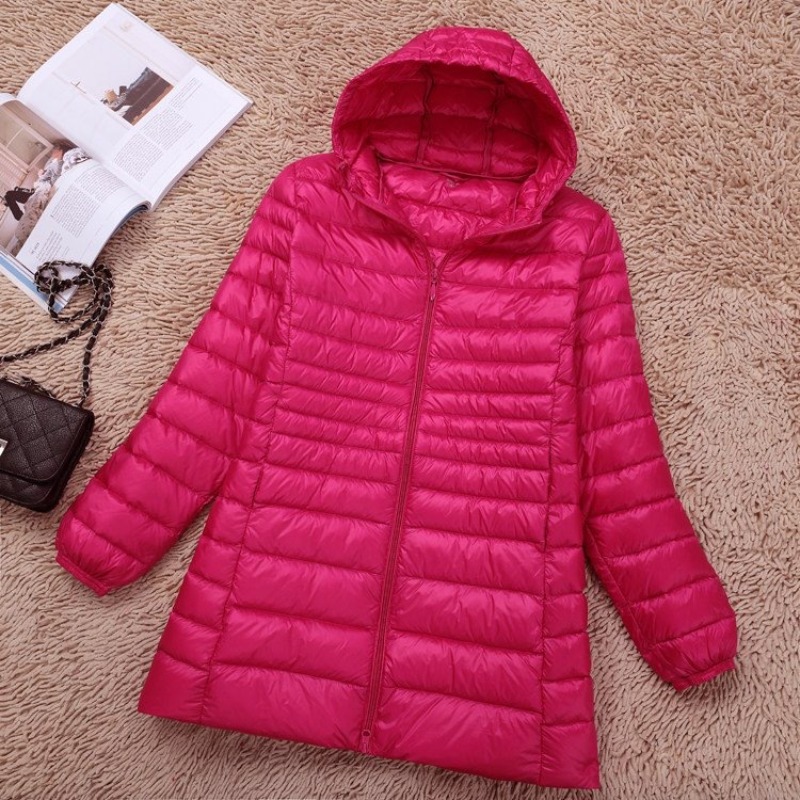 Plus Size 5XL 6XL 7XL Damen-Pu – Down Jacket Packable Bewertung und Preis