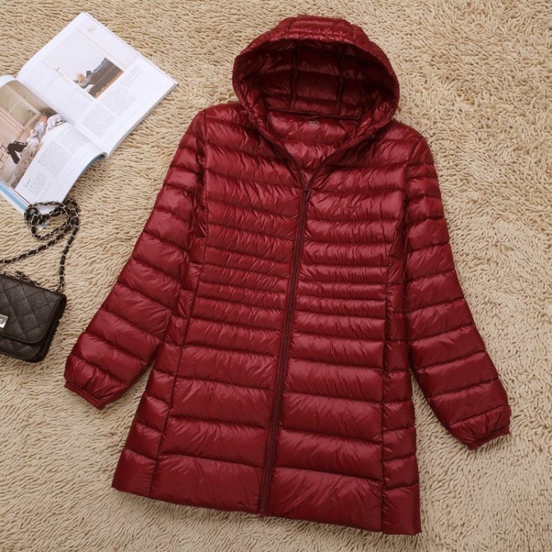 Plus Size 5XL 6XL 7XL Damen-Pu – Down Jacket Packable Bewertung und Preis