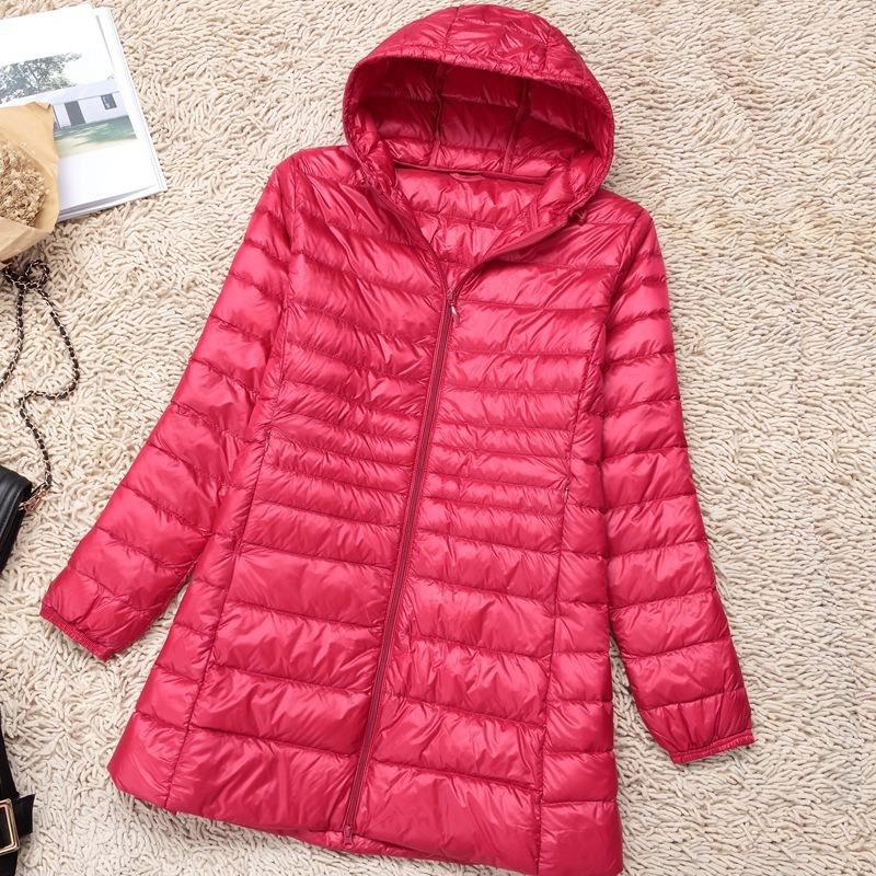 Plus Size 5XL 6XL 7XL Damen-Pu – Down Jacket Packable Bewertung und Preis