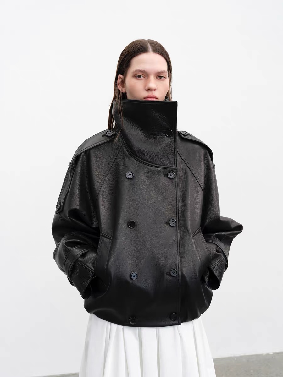 Modische Echtlederjacke für Da – Down Jacket Packable Bewertung und Preis
