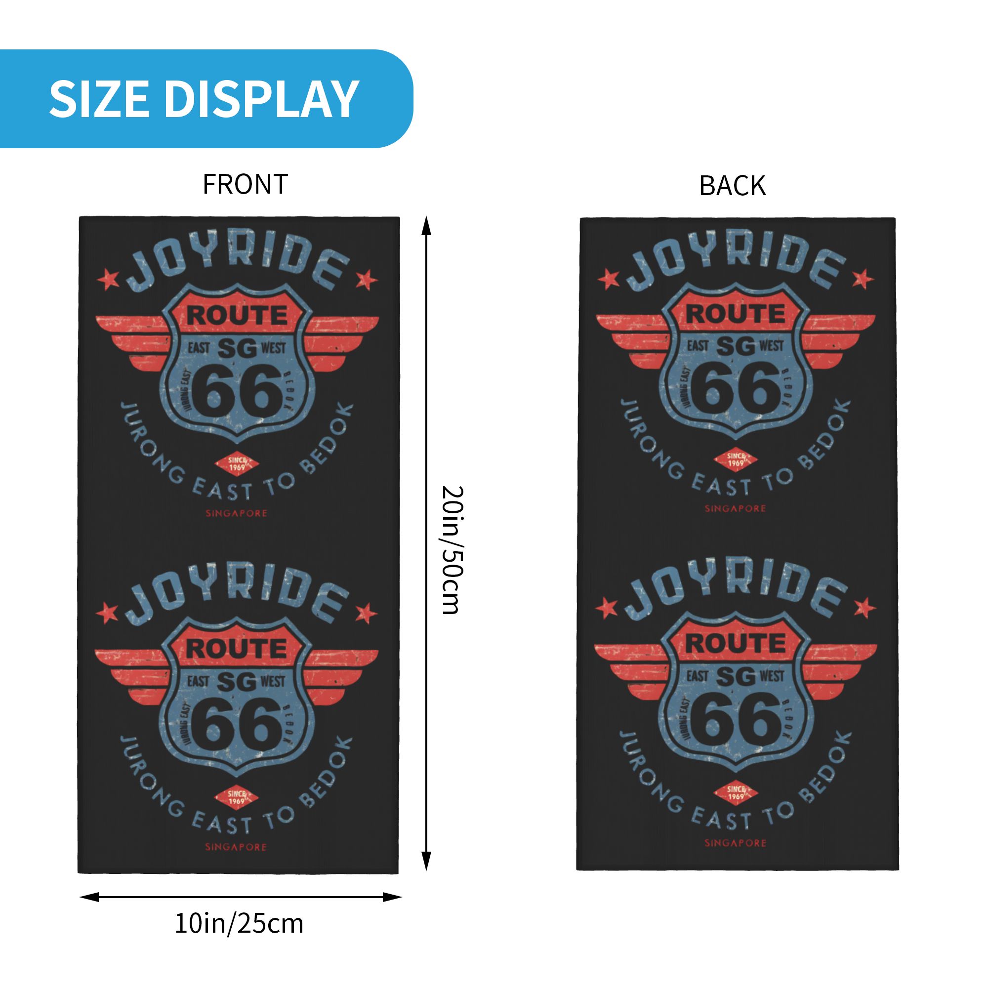 Motorradfahrt Route 66 Halswär – Neck Gaiter Fleece Bewertung und Preis