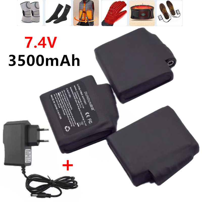 Beheizte Handschuhe Akku 7,4V  – Heated Vest Battery Bewertung und Preis